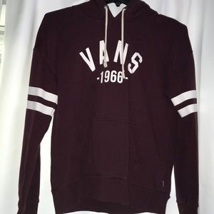 Maroon Vans Sweatshirt